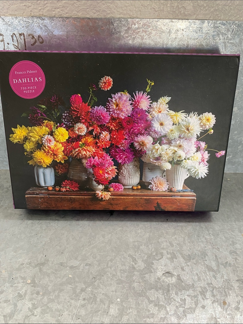 Frances Palmer Dahlias Faux Floral Arrangement - Pink, Red, Yellow, White